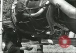 Image of German rocket technicians work on V-2 missile Blizna Poland, 1944, second 36 stock footage video 65675062552
