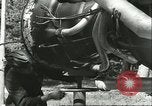 Image of German rocket technicians work on V-2 missile Blizna Poland, 1944, second 37 stock footage video 65675062552