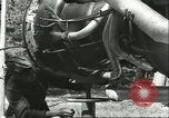 Image of German rocket technicians work on V-2 missile Blizna Poland, 1944, second 39 stock footage video 65675062552
