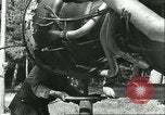 Image of German rocket technicians work on V-2 missile Blizna Poland, 1944, second 46 stock footage video 65675062552