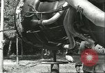 Image of German rocket technicians work on V-2 missile Blizna Poland, 1944, second 51 stock footage video 65675062552