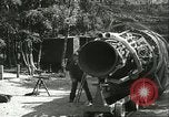 Image of German rocket technicians work on V-2 missile Blizna Poland, 1944, second 59 stock footage video 65675062552