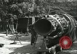 Image of German rocket technicians work on V-2 missile Blizna Poland, 1944, second 61 stock footage video 65675062552