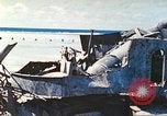 Image of Japanese coastal defense gun Tarawa Gilbert Islands, 1944, second 13 stock footage video 65675062569