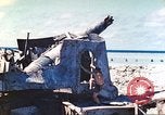 Image of Japanese coastal defense gun Tarawa Gilbert Islands, 1944, second 28 stock footage video 65675062569