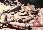 Image of Japanese coastal defense gun Tarawa Gilbert Islands, 1944, second 40 stock footage video 65675062569