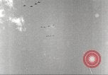 Standbild Squadron der 332 Fighter Group fliegt in Formationen Termoli Italien, 1944, aus Sekunde 56 historischem Filmmaterial Videoclip 65675062600