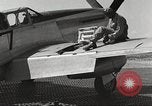 Standbild Masse crewmwn Wartung P-51s der 332 Fighter Group Termoli Italien, 1944, aus Sekunde 52 historischem Filmmaterial Videoclip 65675062602