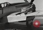 Standbild Masse crewmwn Wartung P-51s der 332 Fighter Group Termoli Italien, 1944, aus Sekunde 57 historischem Filmmaterial Videoclip 65675062602