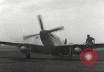Image of 332nd Fighter Group P-51s take off on a mission Termoli Italy, 1944, second 49 stock footage video 65675062609