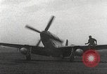 Image of 332nd Fighter Group P-51s take off on a mission Termoli Italy, 1944, second 50 stock footage video 65675062609
