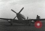 Image of 332nd Fighter Group P-51s take off on a mission Termoli Italy, 1944, second 52 stock footage video 65675062609