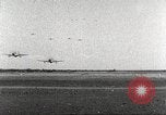 Image of 100th Squadron of P-51s from 332nd Fighter Group Termoli Italy, 1944, second 54 stock footage video 65675062610