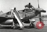 Immagine di Equipaggio di terra di 332Fighter Group mantenere P-51s Termoli Italia, 1944, secondo 8 filmato di repertorio 65675062615