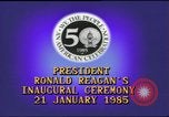 Immagine di Cerimonia inaugurale Washington DC USA, 1985, secondo 9 filmato di repertorio 65675062616