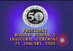 Immagine di Cerimonia inaugurale Washington DC USA, 1985, secondo 11 filmato di repertorio 65675062616