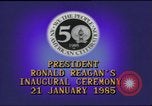 Immagine di Cerimonia inaugurale Washington DC USA, 1985, secondo 12 filmato di repertorio 65675062616