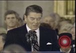 Immagine di Il Presidente Ronald Reagan Washington DC USA, 1985, secondo 55 filmato di repertorio 65675062617