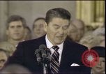 Immagine di Il Presidente Ronald Reagan Washington DC USA, 1985, secondo 59 filmato di repertorio 65675062617