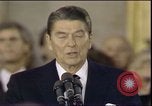 Image of President Ronald Reagan Washington DC USA, 1985, second 3 stock footage video 65675062618