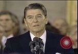 Image of President Ronald Reagan Washington DC USA, 1985, second 4 stock footage video 65675062618