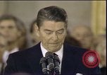 Image of President Ronald Reagan Washington DC USA, 1985, second 5 stock footage video 65675062618