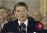 Image of President Ronald Reagan Washington DC USA, 1985, second 9 stock footage video 65675062618