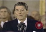 Image of President Ronald Reagan Washington DC USA, 1985, second 12 stock footage video 65675062618