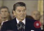 Image of President Ronald Reagan Washington DC USA, 1985, second 14 stock footage video 65675062618
