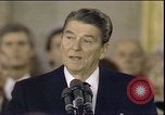 Image of President Ronald Reagan Washington DC USA, 1985, second 17 stock footage video 65675062618