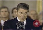 Image of President Ronald Reagan Washington DC USA, 1985, second 18 stock footage video 65675062618