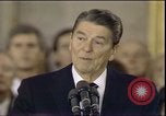 Image of President Ronald Reagan Washington DC USA, 1985, second 36 stock footage video 65675062618