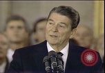 Image of President Ronald Reagan Washington DC USA, 1985, second 37 stock footage video 65675062618