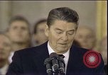 Image of President Ronald Reagan Washington DC USA, 1985, second 38 stock footage video 65675062618
