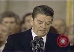 Image of President Ronald Reagan Washington DC USA, 1985, second 43 stock footage video 65675062618
