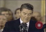 Image of President Ronald Reagan Washington DC USA, 1985, second 45 stock footage video 65675062618