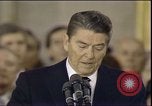 Image of President Ronald Reagan Washington DC USA, 1985, second 46 stock footage video 65675062618