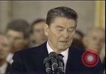 Image of President Ronald Reagan Washington DC USA, 1985, second 50 stock footage video 65675062618