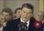 Image of President Ronald Reagan Washington DC USA, 1985, second 51 stock footage video 65675062618