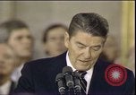 Image of President Ronald Reagan Washington DC USA, 1985, second 55 stock footage video 65675062618