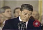 Image of President Ronald Reagan Washington DC USA, 1985, second 56 stock footage video 65675062618