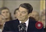 Image of President Ronald Reagan Washington DC USA, 1985, second 61 stock footage video 65675062618