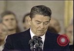 Image of President Ronald Reagan Washington DC USA, 1985, second 62 stock footage video 65675062618