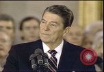 Image of President Ronald Reagan Washington DC USA, 1985, second 1 stock footage video 65675062619