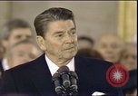 Image of President Ronald Reagan Washington DC USA, 1985, second 5 stock footage video 65675062619