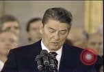 Image of President Ronald Reagan Washington DC USA, 1985, second 13 stock footage video 65675062619