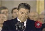 Image of President Ronald Reagan Washington DC USA, 1985, second 16 stock footage video 65675062619