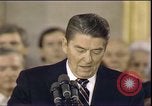 Image of President Ronald Reagan Washington DC USA, 1985, second 23 stock footage video 65675062619