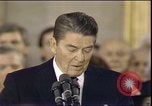 Image of President Ronald Reagan Washington DC USA, 1985, second 25 stock footage video 65675062619