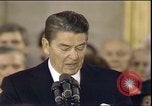 Image of President Ronald Reagan Washington DC USA, 1985, second 26 stock footage video 65675062619